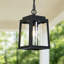 Luminaire suspendu en verre grainé 1 lumière