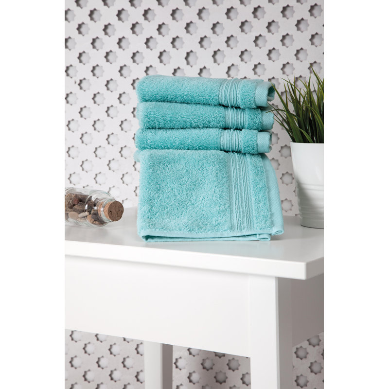 Ziegler Midweight Washcloth, Aqua