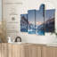 Coucher de soleil au lac Louise, art mural-524800392