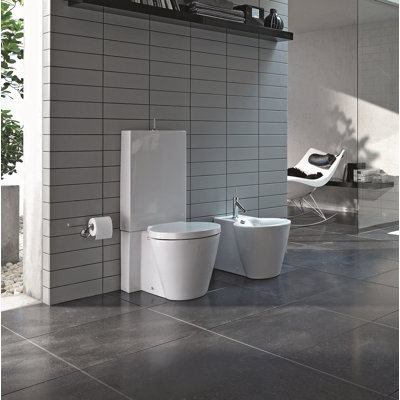 Starck 1 Dual-Flush Elongated Toilet Bowl