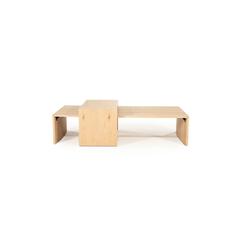 Flos Nesting Coffee Table, Natural