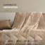Couverture légère en duvet synthétique avec bordure en satin -21365933-21365929