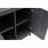 Bookcase Cabinet In Charcoal Gray-1580001140