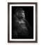 Silverback Gorilla Portrait in Abstract - Picture Frame Graphic Art Print-55764487-55764490