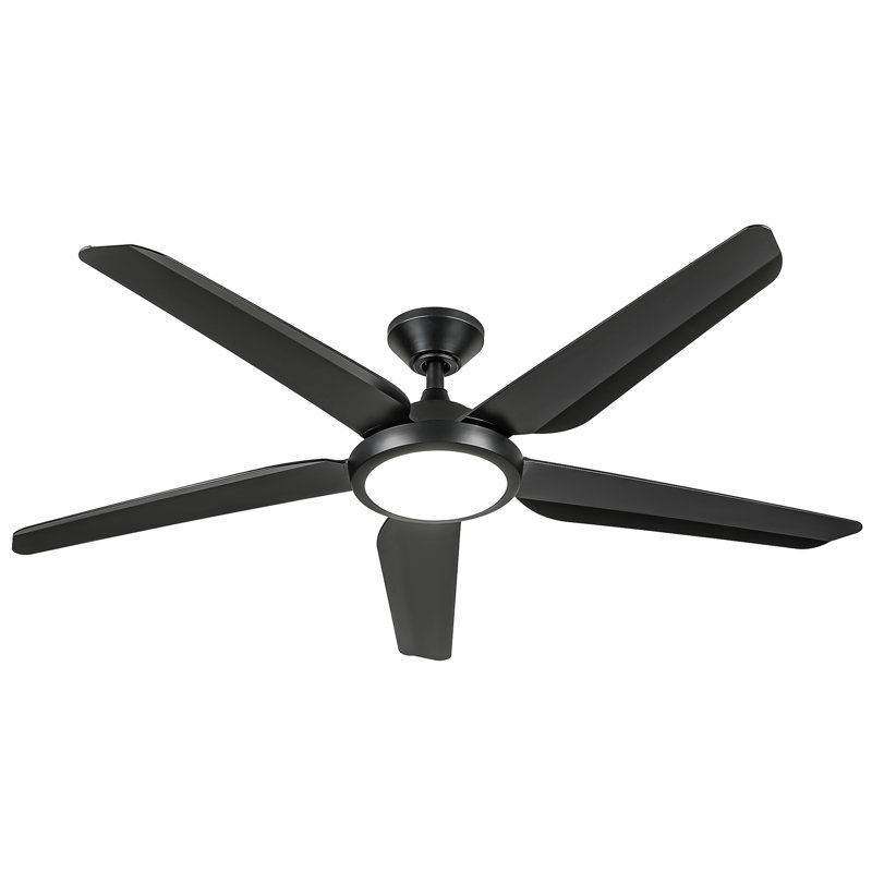 Wrought Studio™ 54" 5 Blades Ceiling Fans With LED Light