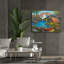 «Epic Graffiti», «pittoresque camping» par John Zaccheo, art mural sur toile, 54 po x 40 po