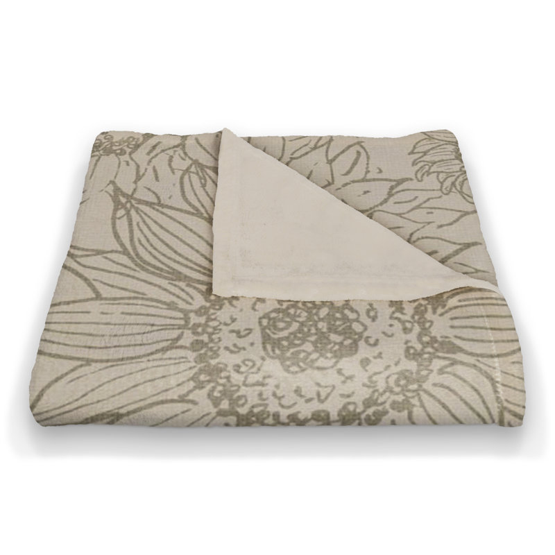 Hand Woven Throw Blanket, Gray