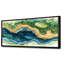 Abstrait parcours de golf «Horizon II», art mural encadré-1238702073-1238702074-1238702076