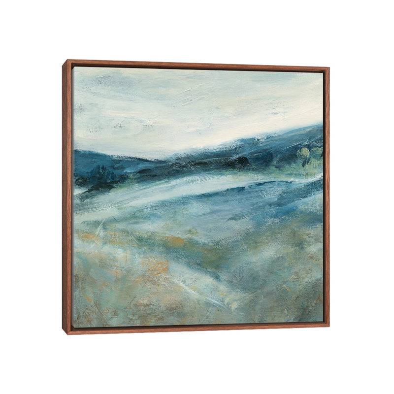 «Distant Shadows II» par Carol Robinson - reproduction d'art, H 18 po x l 18 po x 1,5 po, Aucun mat