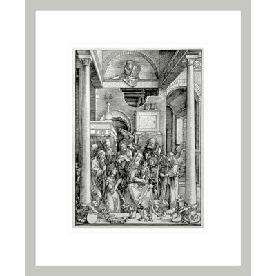 The Virgin and Child with Saints by Albrecht Dürer -Framed Giclee Print