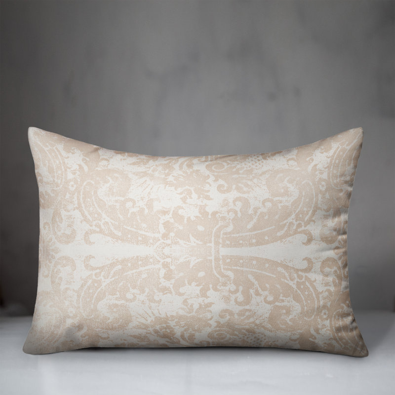  Ornate Rectangular Pillow Cover & Insert