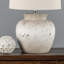 Lampe de table grise 19,5 po Muskota