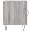 Couey 40cm W Iron Bedside Table-1457605825