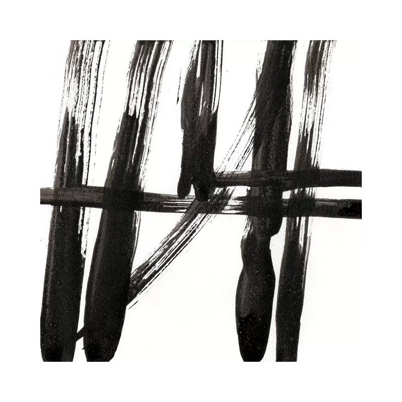 Linear Expression IV by J. Holland - Wrapped Canvas Print, 45.72 cm H x 45.72 cm W