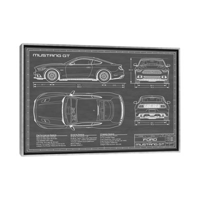 " Mustang GT (2015-2017) Black "