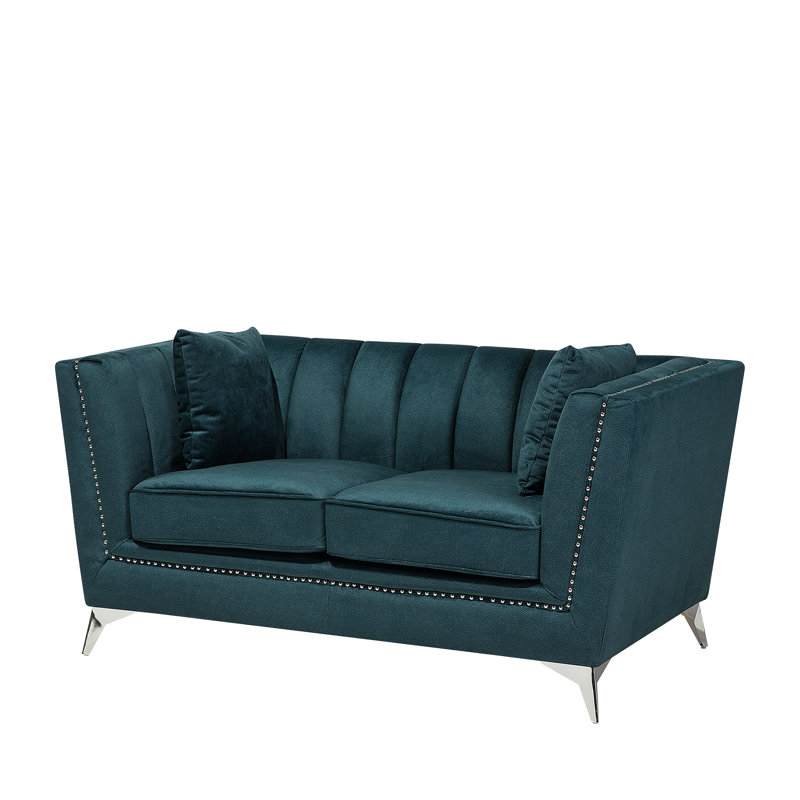 Alexandria Velvet Loveseat