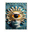 Jennavie - Horloge murale abstraite moderne surdimensionnée-618999815