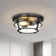Nox Glass Flush Mount