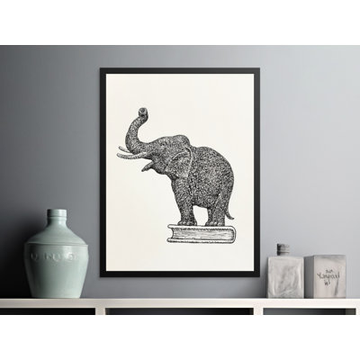 Zoe 1 Piece Floater Frame Wall Art