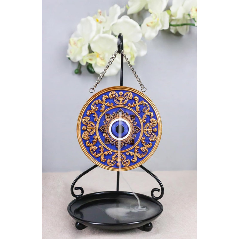 Brûleur de cône encens Evil Eye With Mandala