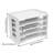 Gilmar 5 Tiers Paper Organizer Desktop Organizer Multifunctional Top Shelf for Office Storage