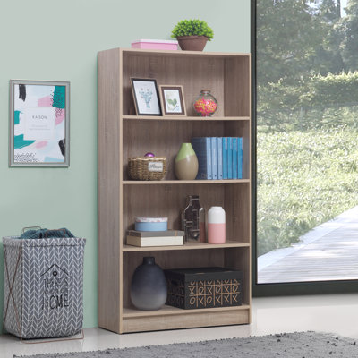 Morgan 150cm H x 80cm W Standard Bookcase