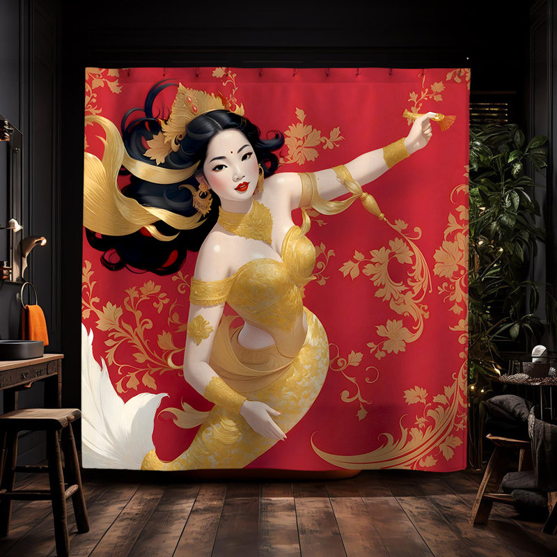 Fatia Shower Curtain