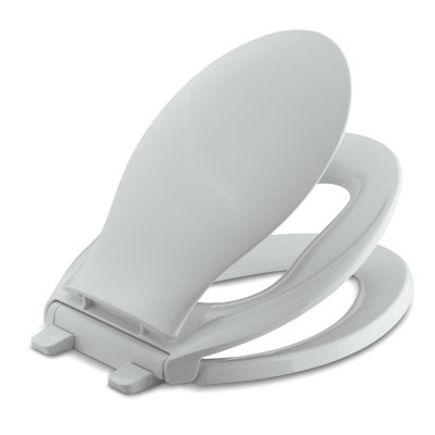 Transitions Quiet-Close with Grip-Tight Elongated Toilet Seat