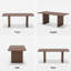 Table de salle à manger Maitilde-192355011-192355009