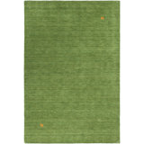 Gabi Handmade Green Area Rug