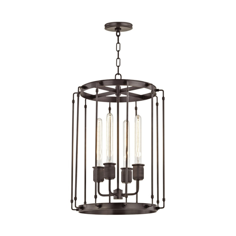 Hyde Park 4 - Light Chandelier, Old Bronze