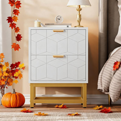 40 cm W Chest of 2 Drawers