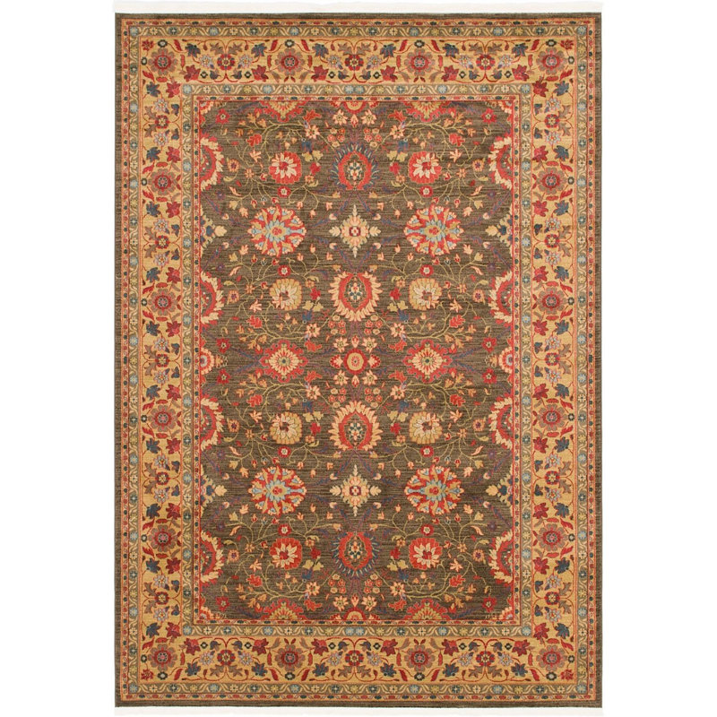 Stirling Oriental Indoor Rug, Rectangle 6' x 9'