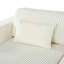 Canapé-lit double U_Style en velours côtelé avec 2 coussins, parfait pour les salons, les appartements et les bureaux