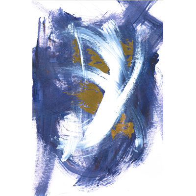 Accent Gold - Wrapped Canvas Painting