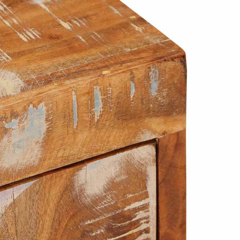 35cm W Solid Wood Bedside Table