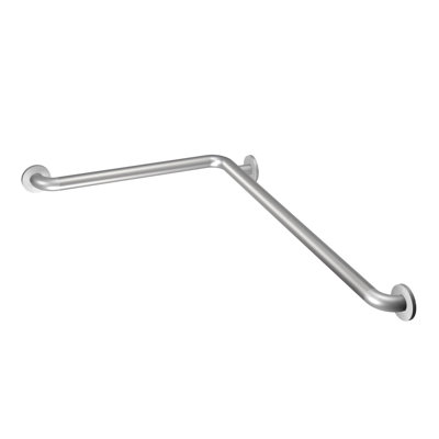 Peened L-Shaped Grab Bar