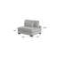 Fauteuil modulaire gris Minsky-640437911