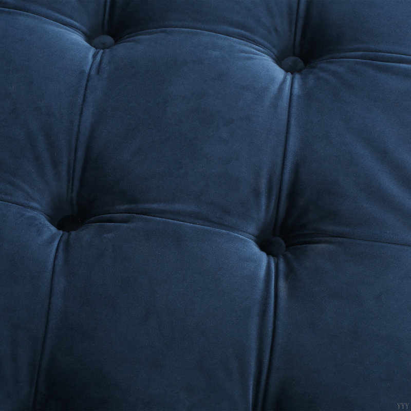 Banc repose-pieds, Bleu