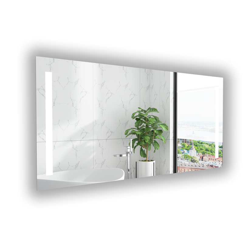 Miroir de salle de bain Luciana, 30 po x 60 po