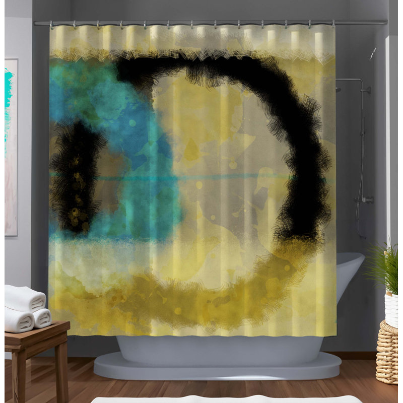 Rideau de douche Bryken par Staci Maxwell