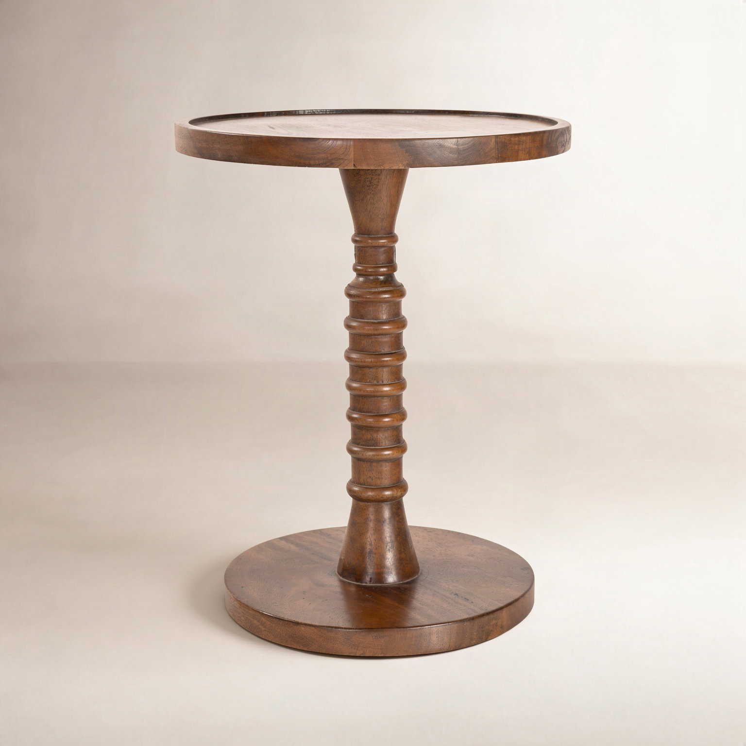 Linda 14" Mango End Table, Natural