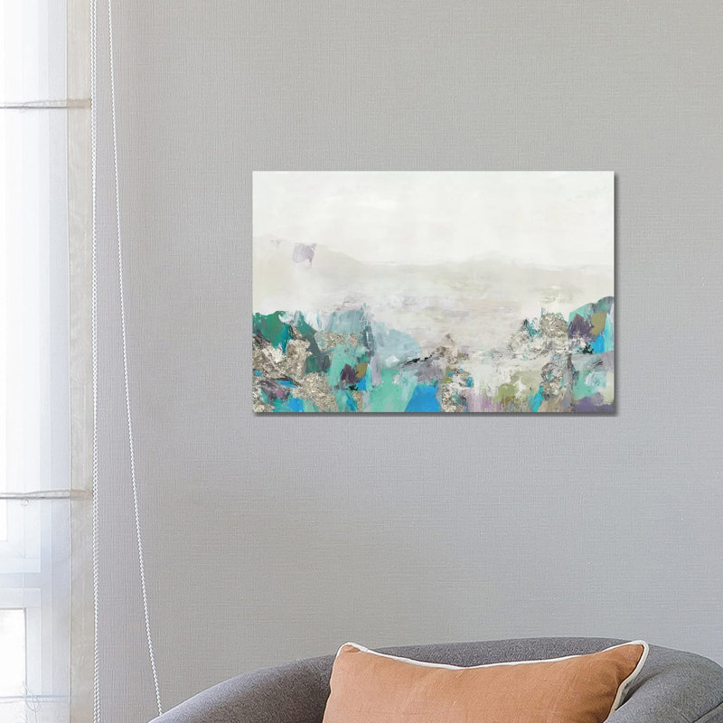 Silver Day by PI Studio - Wrapped Canvas Painting, 66.04 cm H x 45.72 cm W x 1.91 cm D