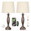 Ensemble de 2 lampes de table à contrôle tactile-912710418-912710417