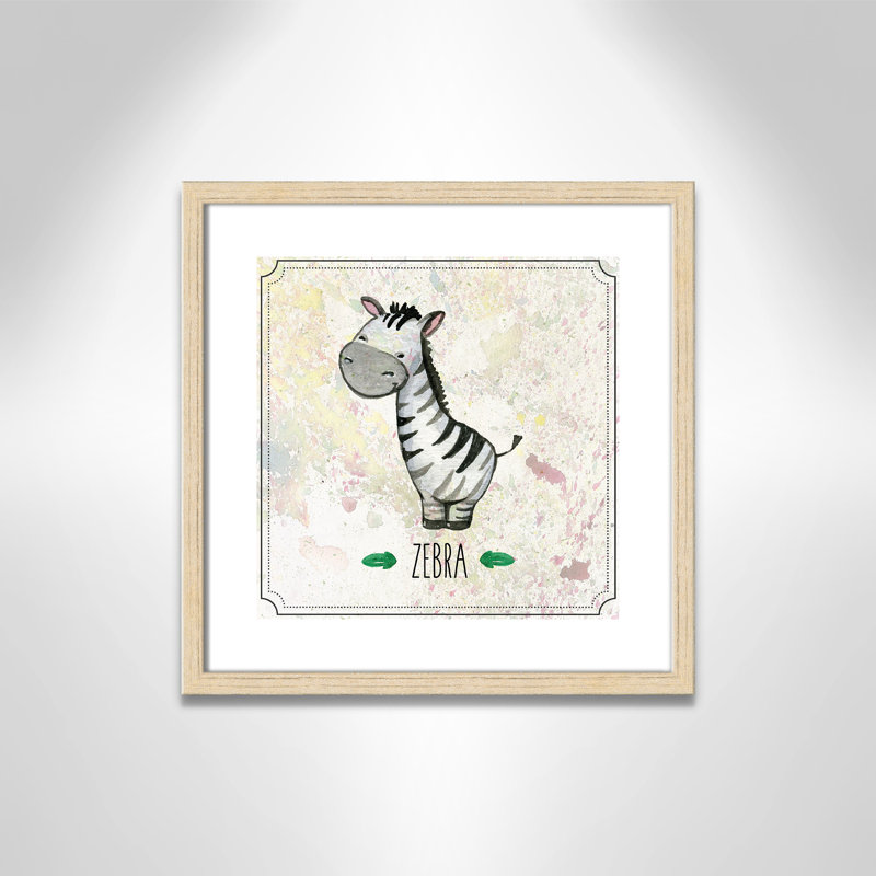Adhésif décoratif 4 pi Jungle Day, Cadre boîte beige, H 16 po x l 16 po x P 1,18 po