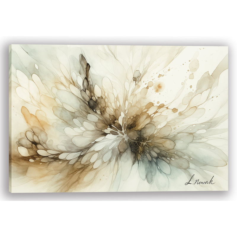 «Petal Bloom» par L. Nowak - Art mural sur toile tendue