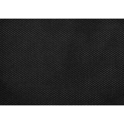 Chaise de bureau ergonomique en filet noir avec pivot à 360 degrés, hauteur réglable et siège rembourré profond pour un bureau d'ordinateur