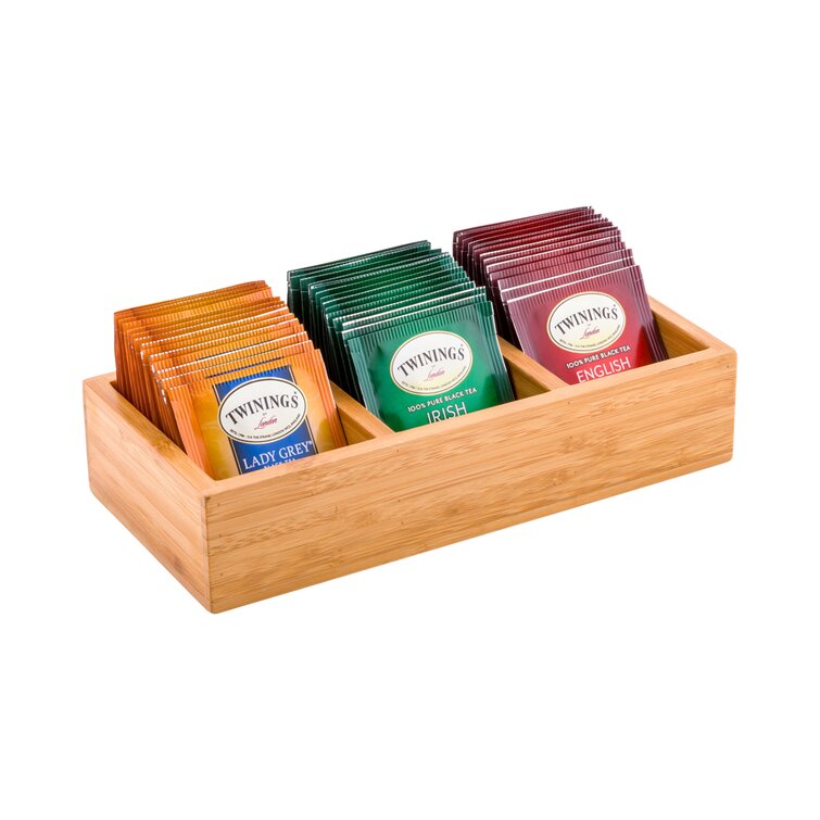 Restaurantware Wood Tea Box