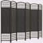 Cloison 6 panneaux HOMcom, écran d'intimité pliable, cloison de séparation de 5,6 pi-111901513