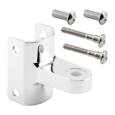 Charnière pivotante supérieure, poteau de 1-1 / 4 po, chromé (paquet simple)
